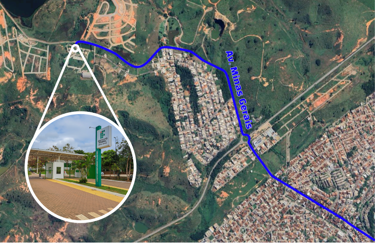 Mapa Para Chegar No Campus Governador Valadares 0933