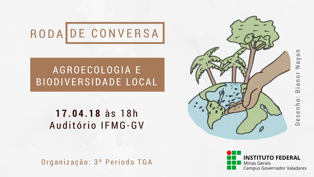 Roda de Conversa Agroecologia - 17 04 18