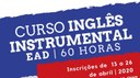 Curso Inglês Instrumental IFMG - Ipatinga