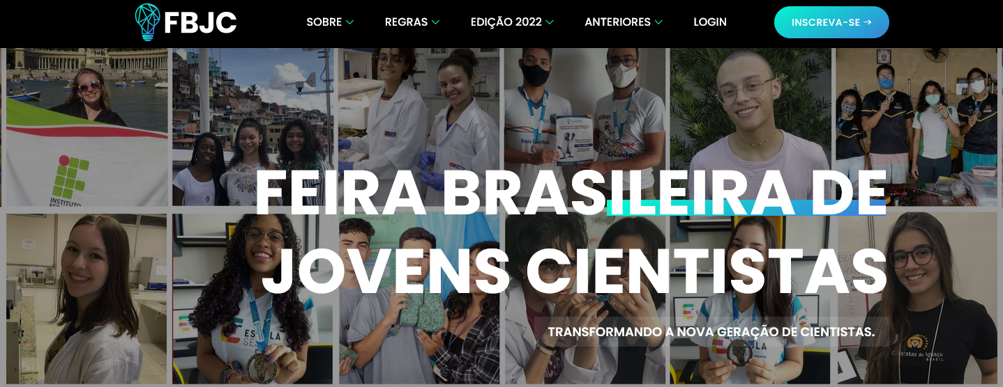 Feira Brasileira de Jovens Cientistas FBJC 2022