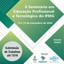II Seminário em Educação Profissional e Tecnológica do IFMG