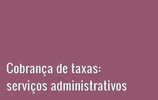 Ícone Cobrança de taxas