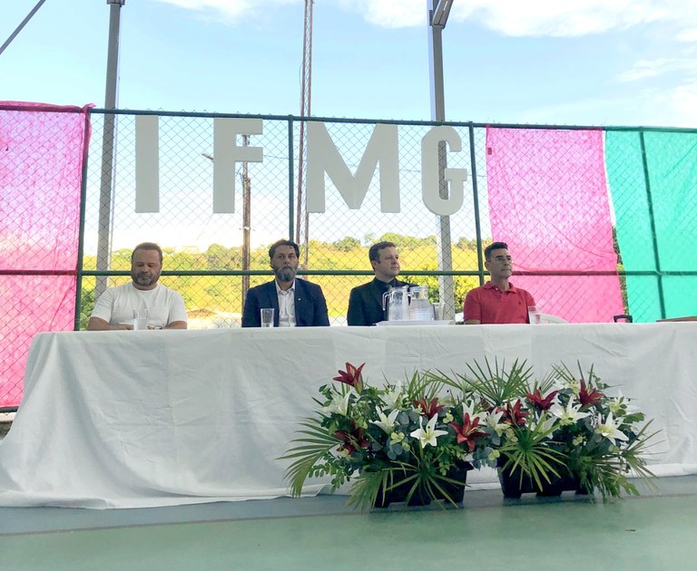 1. Inauguração da Cobertura da Quadra, 10 anos do campus e Aula Inaugural