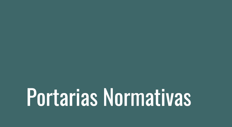 Portarias Normativas Portarias Normativas