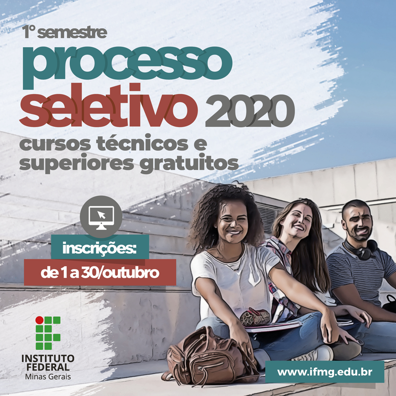 Ifmg Abre Inscrições Para Vestibular 2020 Com Oferta De 4 Mil Vagas — Instituto Federal De