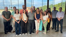Equipes do IFMG e Prefeitura de São Gonçalo do Rio Abaixo se reúnem para discutir implantação da Unidade Tecnológica.