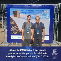 Trabalho foi apresentado em Congresso Brasileiro de Inteligência Computacional