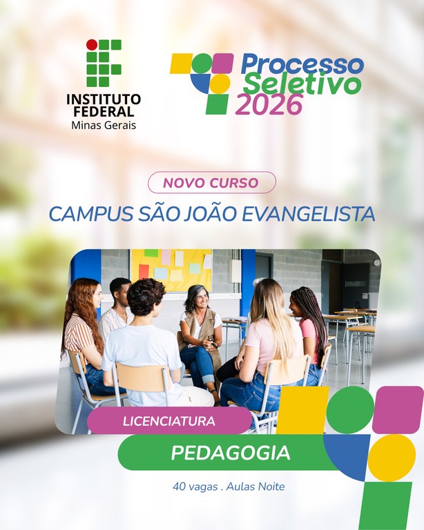 Novos cursos Processo Seletivo 2026
