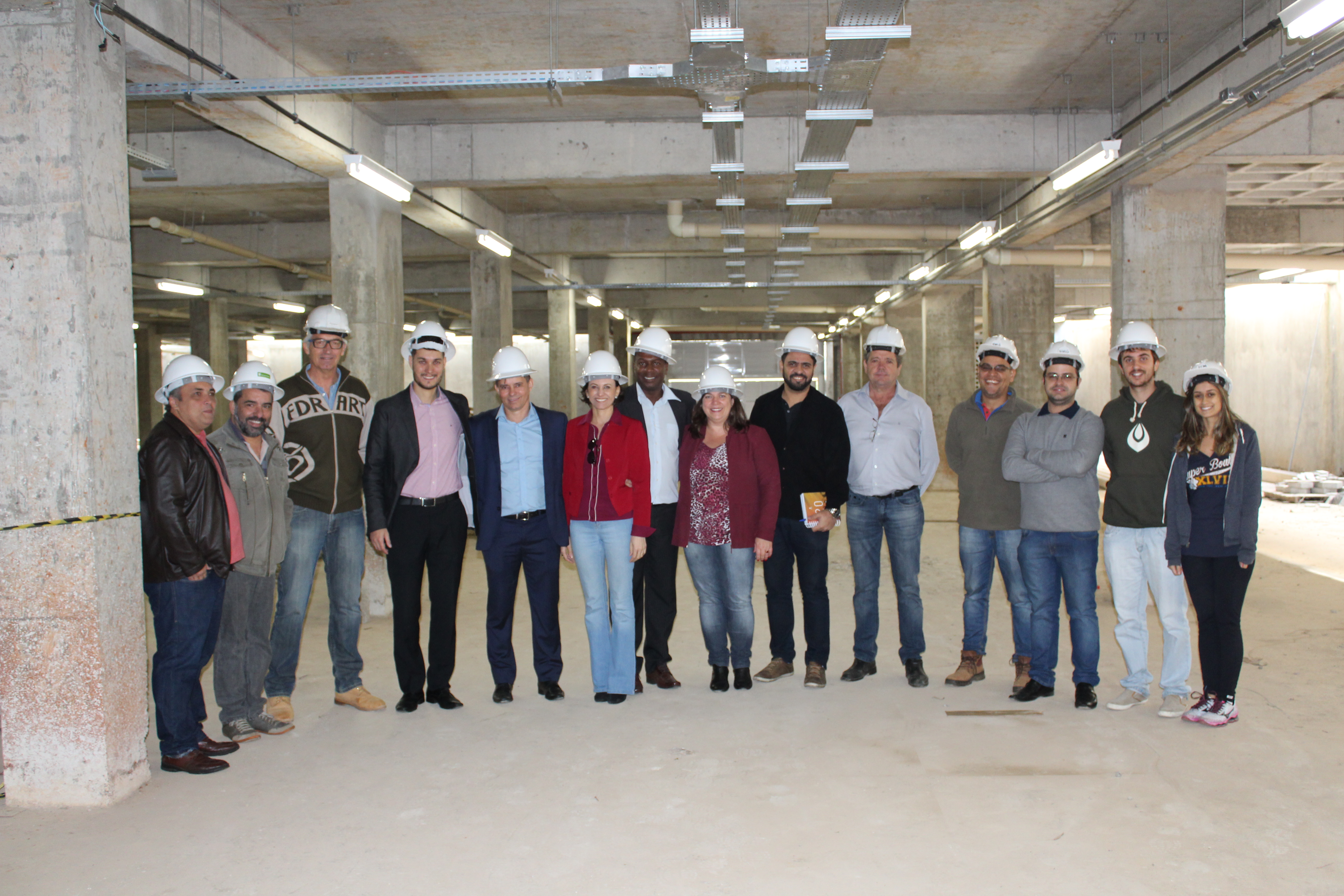 Equipe visita obras em Ouro Branco