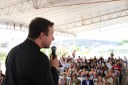Reitor Rafael Bastos, durante  cerimônia de abertura do Planeta IFMG 2025