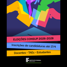 Interessados podem se inscrever de 6 a 17 de abril; regulamento define critérios, prazos e regras do processo eleitoral